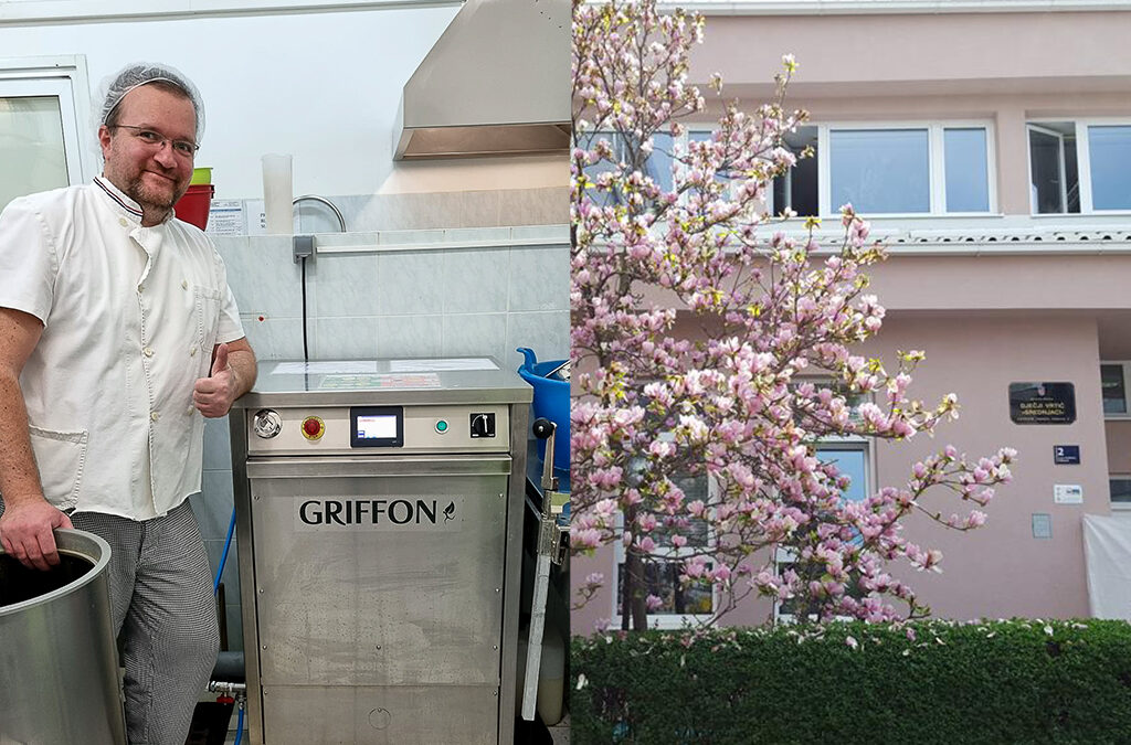 Zagreb’s kindergarten solves food waste with Griffon machines